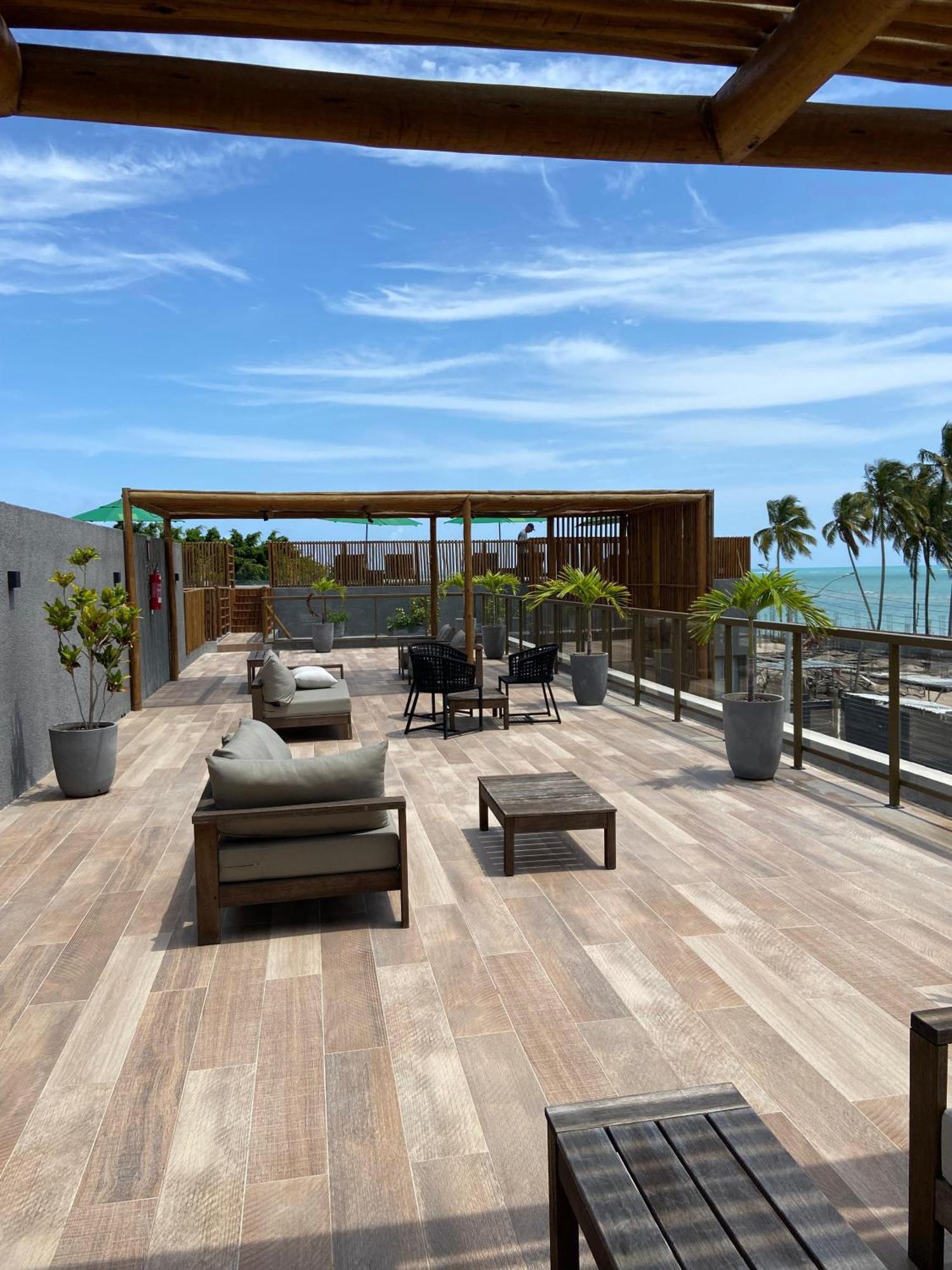 Studio Essence Beira Mar De Tatuamunha Aparthotel ปอร์โต เด เปดราส ภายนอก รูปภาพ