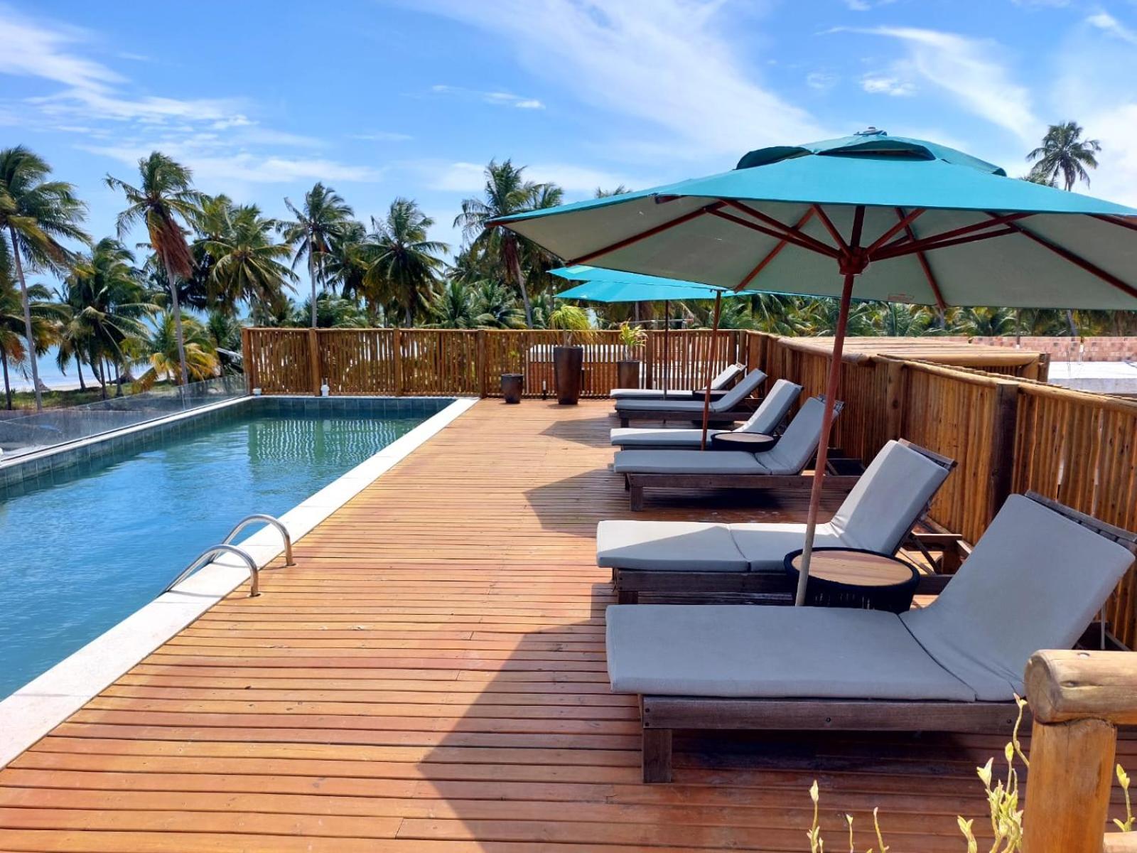 Studio Essence Beira Mar De Tatuamunha Aparthotel ปอร์โต เด เปดราส ภายนอก รูปภาพ
