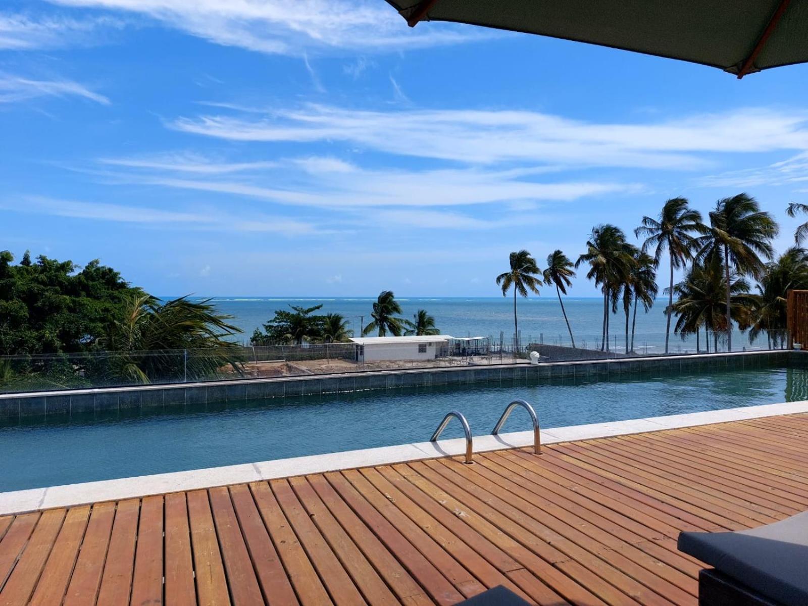 Studio Essence Beira Mar De Tatuamunha Aparthotel ปอร์โต เด เปดราส ภายนอก รูปภาพ